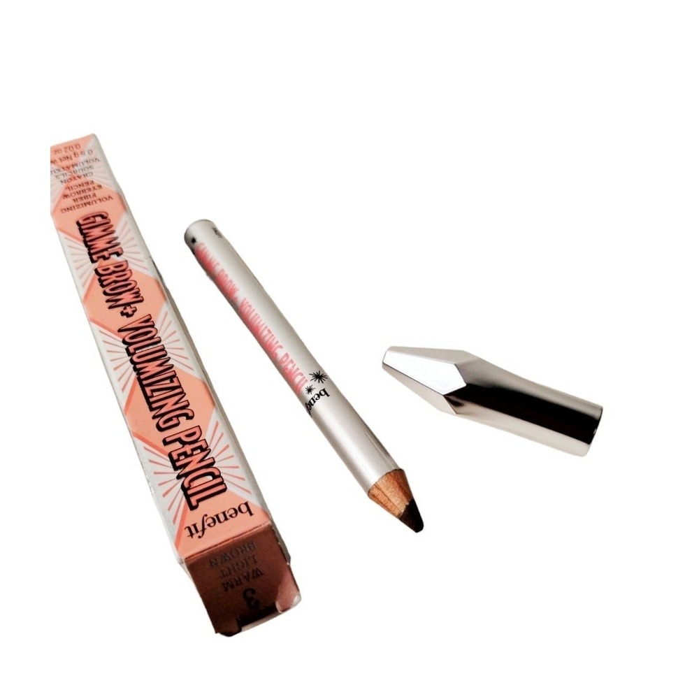 Benefit GIMME BROW‎ + VOLUMIZING PENCIL #3 warm light brown 1.19g